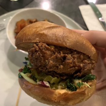 Graze 1910 - Spicy Chicken Sandwich - Breakfast & Brunch Near Me - Tampa, Florida Graze 1910 - Spicy Chicken Sandwich - Breakfast & Brunch Near Me - Tampa, Florida