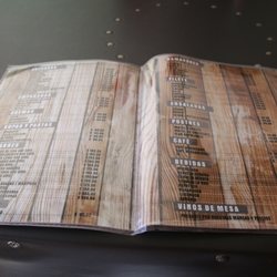 Fonda Argentina - Menu