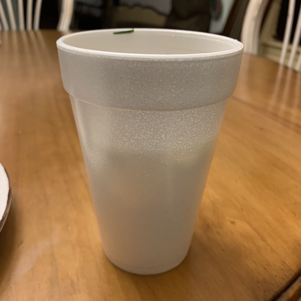Shanghai Express - The soup cup I got. Shameful/Chincy - Chinese Near Me - Georgetown, Texas
