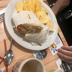 Kelly's Restaurant - Chicken Caesar wrap