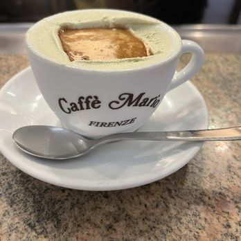 Caffè Mario - Affogato with pistachio ice cream - Cafes Near Me - Florence, FI