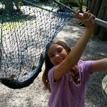 Be sure to use a net on the larger ones.