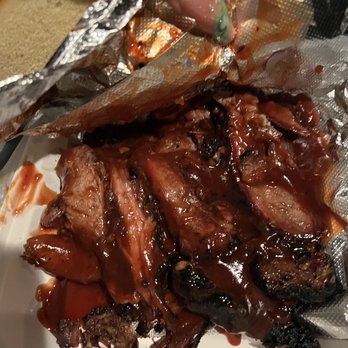 Rodney's Ribs - Brisket. But not $19 worth. - Food Trucks Near Me - Pasadena, California