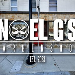 Exterior outside entrance of Noel G's Barbershop - Fall River, Massachusetts Exterior outside entrance of Noel G's Barbershop - Fall River, Massachusetts