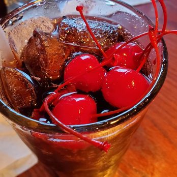 Red Lobster - Cherry cola made from Cola, Grenadine, and Maraschino Cherries. - Seafood Near Me - Olympia, Washington