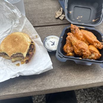 Smash Shack Burger - Plain Smash Double (1 Topping) - Burgers Near Me - Delaware, Ohio
