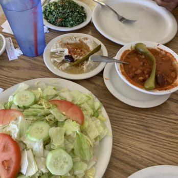 Haji-Baba - Tabooli Babaghanooj Greek Salad Foul Mudammas - Middle Eastern Near Me - Tempe, Arizona Haji-Baba - Tabooli Babaghanooj Greek Salad Foul Mudammas - Middle Eastern Near Me - Tempe, Arizona