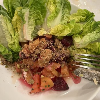 Luke - Vegan Roasted Beet Salad - French Near Me - New Orleans, Louisiana Luke - Vegan Roasted Beet Salad - French Near Me - New Orleans, Louisiana