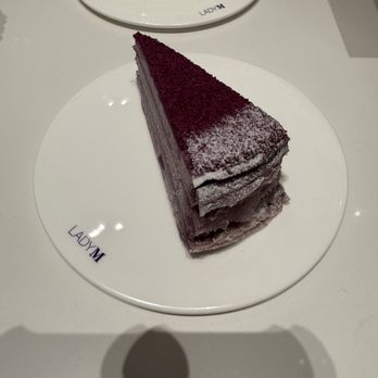 Lady M Cake Boutique - Purple Yam Mille Crêpes - Bakeries Near Me - Tysons, Virginia
