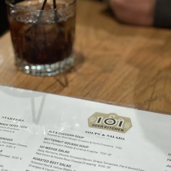 101 Craft Kitchen - Jack & Coke - Gastropubs Near Me - Fishers, Indiana