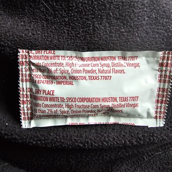 Richmond Beach Rehab - Another list of ingredients from their fake ketchup packet. - Rehabilitation Center Near Me - Shoreline, Washington Richmond Beach Rehab - Another list of ingredients from their fake ketchup packet. - Rehabilitation Center Near Me - Shoreline, Washington