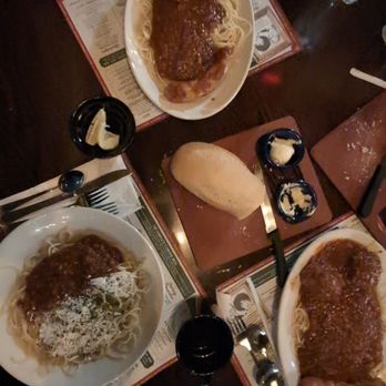 The Old Spaghetti Factory - Pasta portions are the same but no drink - Italian Near Me - Sacramento, California