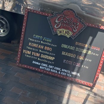 Garbo's Grill - Menu - Food Trucks Near Me - Key West, Florida