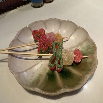 Moku Yakitori-Ya - Candy skewers gift - Izakaya Near Me - San Francisco, California Moku Yakitori-Ya - Candy skewers gift - Izakaya Near Me - San Francisco, California