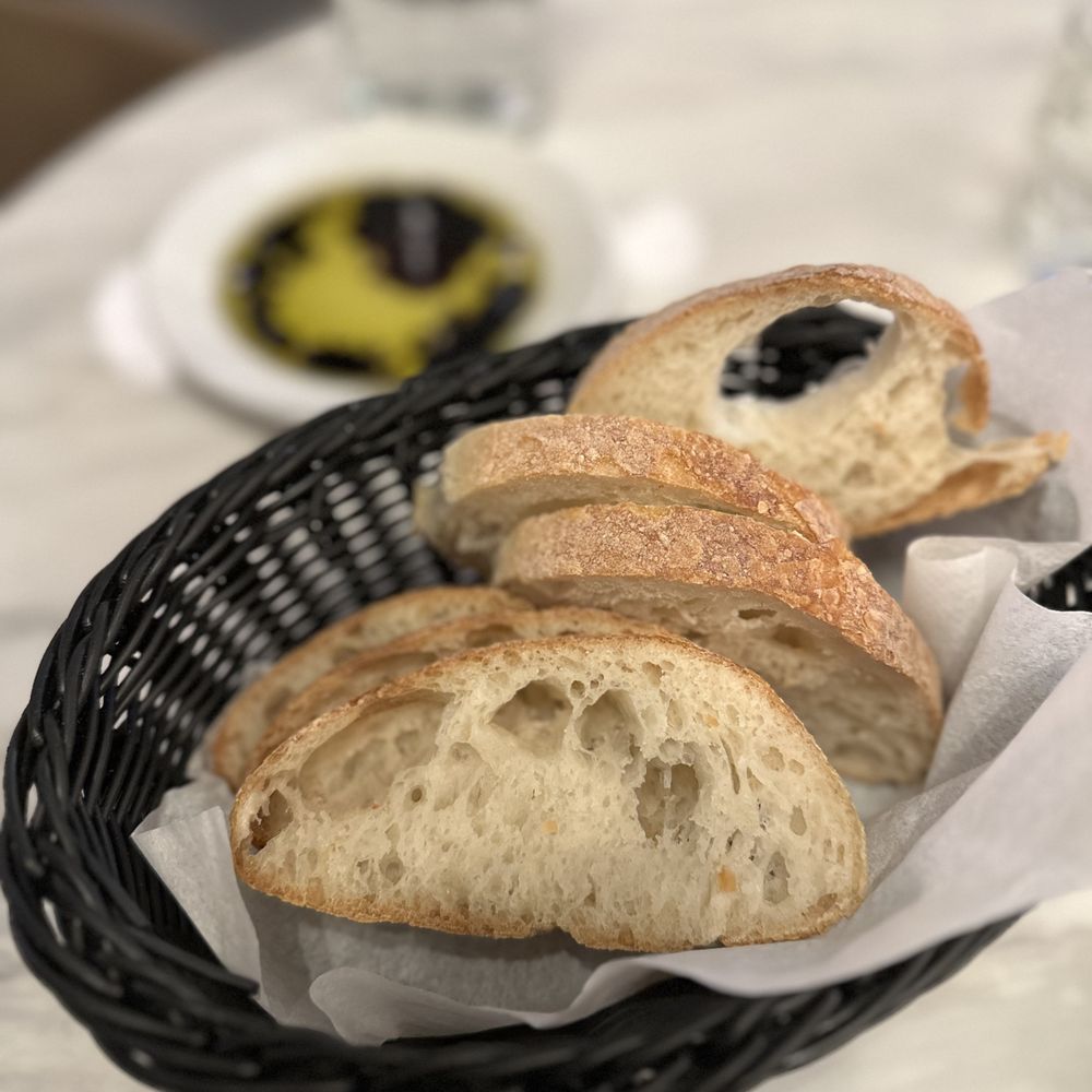 Doppio Zero Campbell - Bread with Olive Oil and Balsamic Vinegar - Italian Near Me - Campbell, California Doppio Zero Campbell - Bread with Olive Oil and Balsamic Vinegar - Italian Near Me - Campbell, California