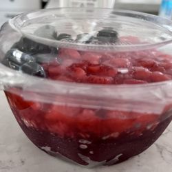Berry protein power bowl less granola