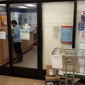 US Post Office - The signage for the maintenance is on the 8x11 paper in small font under the "public restroom" image. - Post Offices Near Me - Sunnyvale, California US Post Office - The signage for the maintenance is on the 8x11 paper in small font under the "public restroom" image. - Post Offices Near Me - Sunnyvale, California