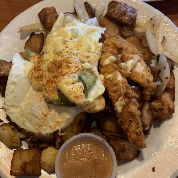Berry Fresh Cafe - Spicy Chicken Hash - Breakfast & Brunch Near Me - Jupiter, Florida Berry Fresh Cafe - Spicy Chicken Hash - Breakfast & Brunch Near Me - Jupiter, Florida