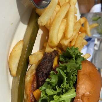Bluewater Grill Seafood Restaurant & Market Carlsbad - Angus Cheeseburger - Seafood Near Me - Carlsbad, California