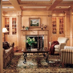 Wood-Mode Southern Plantation custom woodwork