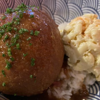 Itsumono Seattle - Loco Moco Scotch Egg. Tabasco(?) on the mac salad... - Bars Near Me - Seattle, Washington Itsumono Seattle - Loco Moco Scotch Egg. Tabasco(?) on the mac salad... - Bars Near Me - Seattle, Washington