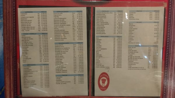 Menu photo 2 Los 8 Hermanos Buenos Aires, C