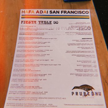 Prubechu - Menu - Guamanian Near Me - San Francisco, California Prubechu - Menu - Guamanian Near Me - San Francisco, California
