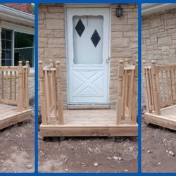 All Things Considered WI - Complete new front porch