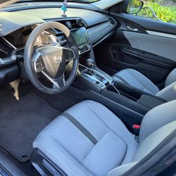 Alpha Detailing - Inside of the car after an Interior/Exterior detail (boot prints are from me on the mat)