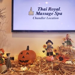 Thai Royal Massage Spa - Chandler - Their fall decorations