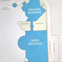 Chabot Space & Science Center - Floor map