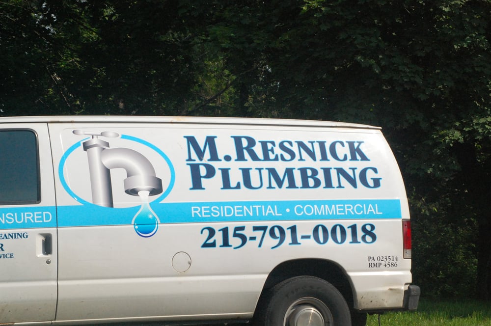 Slide of M. Resnick Plumbing