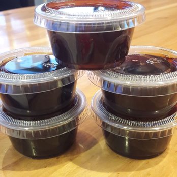 Ono Hawaiian BBQ - Yummy teriyaki sauce. Grab as much as you need! - Hawaiian Near Me - Menifee, California Ono Hawaiian BBQ - Yummy teriyaki sauce. Grab as much as you need! - Hawaiian Near Me - Menifee, California