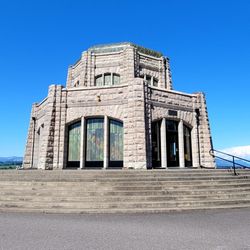 Crown Point State Scenic Corridor - Incredible leaded glass windos