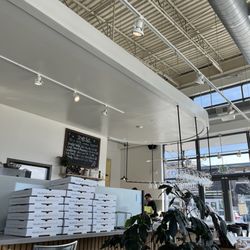 Pizzeria Vetri - Area where sat