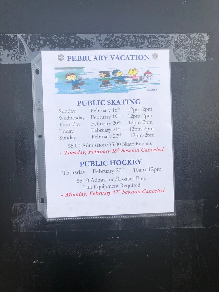 SMITHFIELD MUNICIPAL ICE RINK 109 Pleasant View St, Smithfield, Rhode