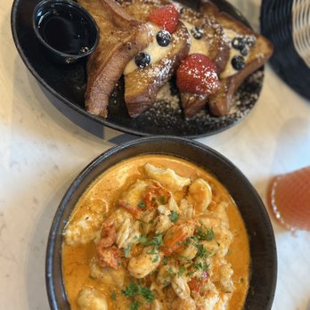The Breakfast Club - Seafood grits and French toast - Breakfast & Brunch Near Me - Silver Spring, Maryland The Breakfast Club - Seafood grits and French toast - Breakfast & Brunch Near Me - Silver Spring, Maryland