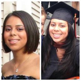 Rosa has been cutting my hair since my senior prom in 2008. She killed it with those layers for my college graduation!