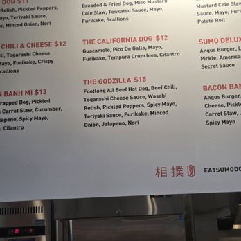 Sumo Dog - Menu - Sandwiches Near Me - Anaheim, California