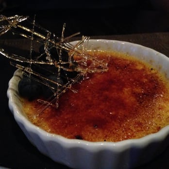 Boulevard Bistro - Crème brûlée was very tasty - not reinvented like some places.  A classic interpretation; the fruit and spun sugar was perfect - New American Near Me - Elk Grove, California
