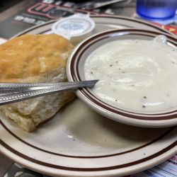 Mom's Family Diner - Biscuit and gravy