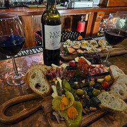 Wine & Cheese Social - Charcuterie and whipped goat cheese apps