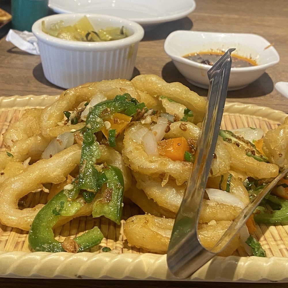 WEI Authentic Chinese - Fried P10. Salt & Pepper Calamari - Cantonese Near Me - Buford, Georgia WEI Authentic Chinese - Fried P10. Salt & Pepper Calamari - Cantonese Near Me - Buford, Georgia