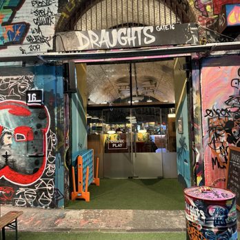 Leake Street Tunnel - Back entrance to Draughts. - Local Flavor Near Me