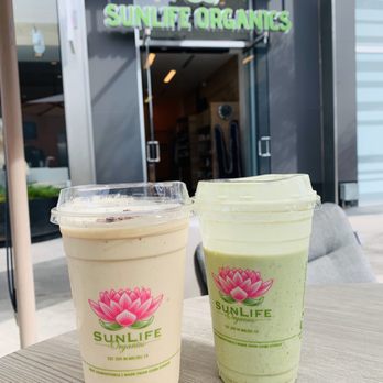 SunLife Organics - Keto Power Shake & Matcha Goddess - Juice Bars & Smoothies Near Me - West Hollywood, California
