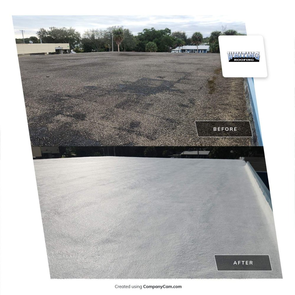 Slide of Whiting Roofing