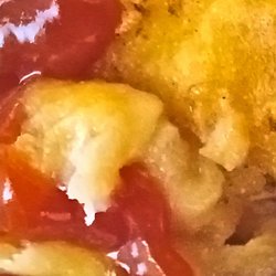 Ridge Chippy - My freshly cooked, generous portion of fish and chips.