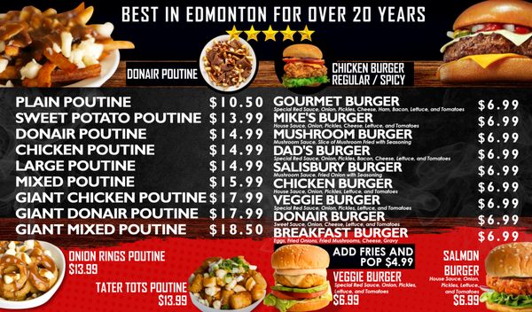 Menu photo 3 Mike's Famous Edmonton, AB