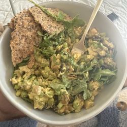 Full Belly Fare - Curry chicken salad