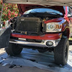 Landmark  Auto And Diesel Repair - Me rebuliding the engine